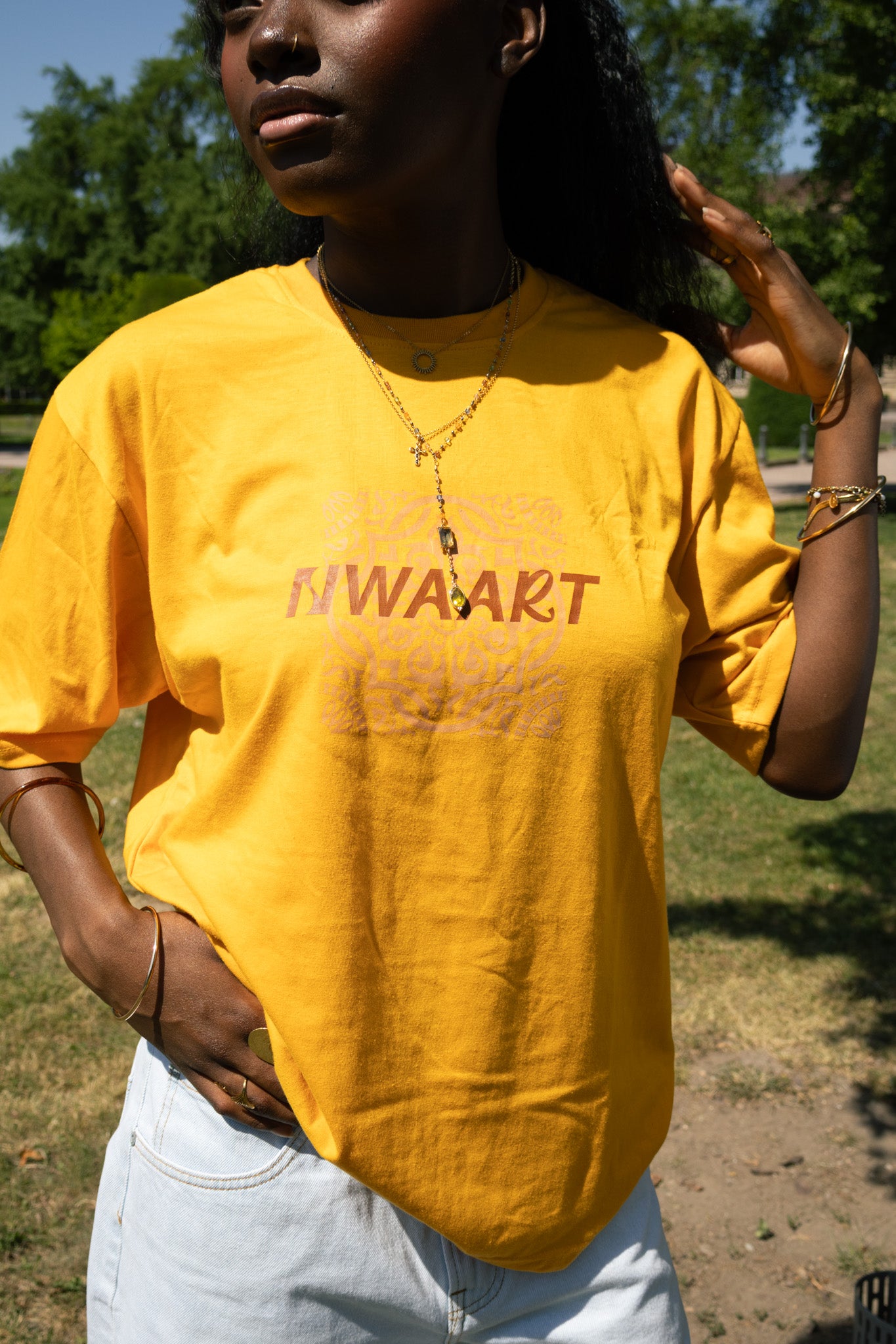 Tee-shirt ANDALUS – Couleur Safran