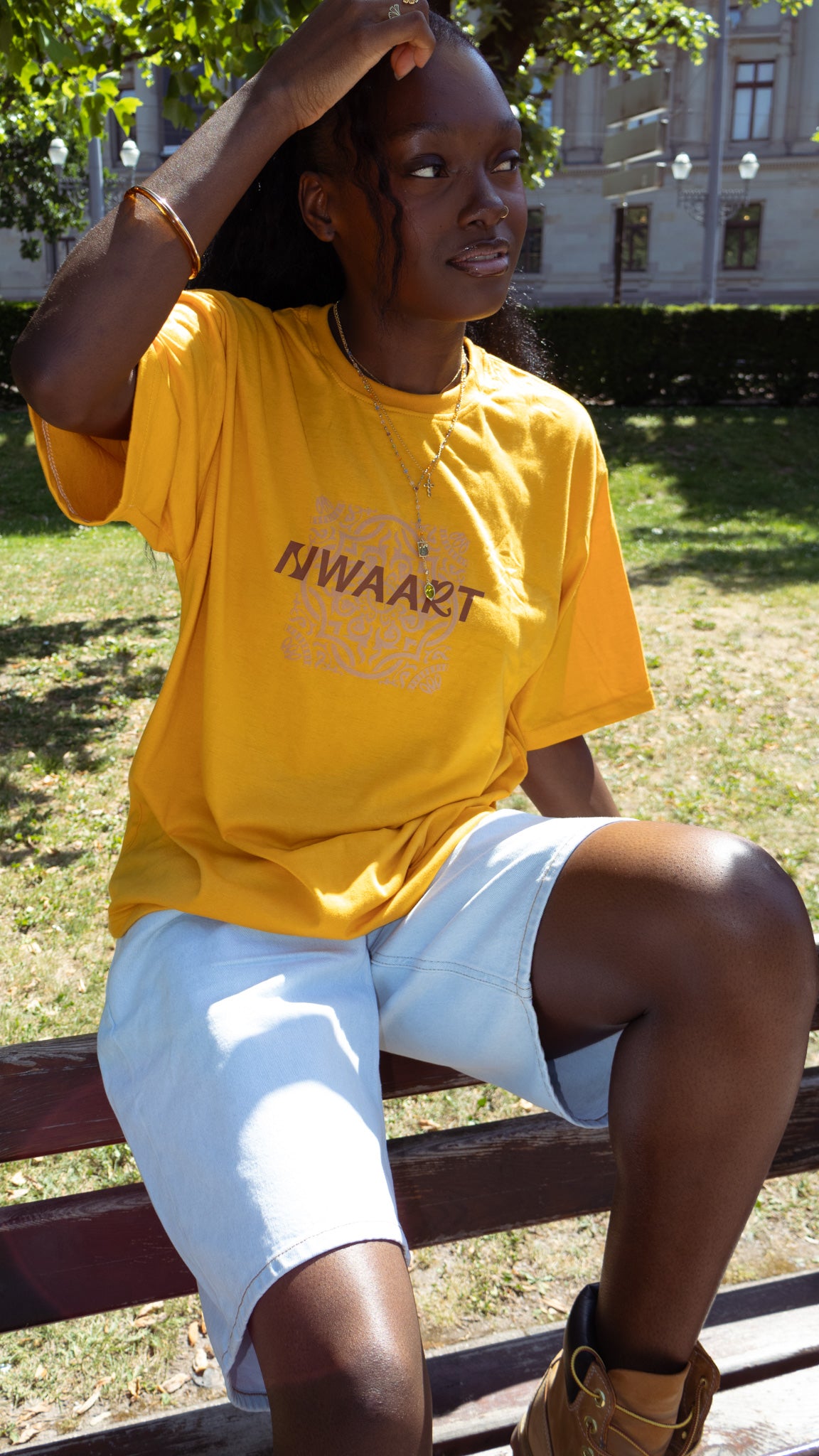 Tee-shirt ANDALUS – Couleur Safran