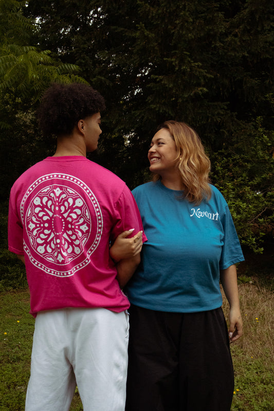 Tee-shirt MATRIZ – Couleur Framboise ou Agua